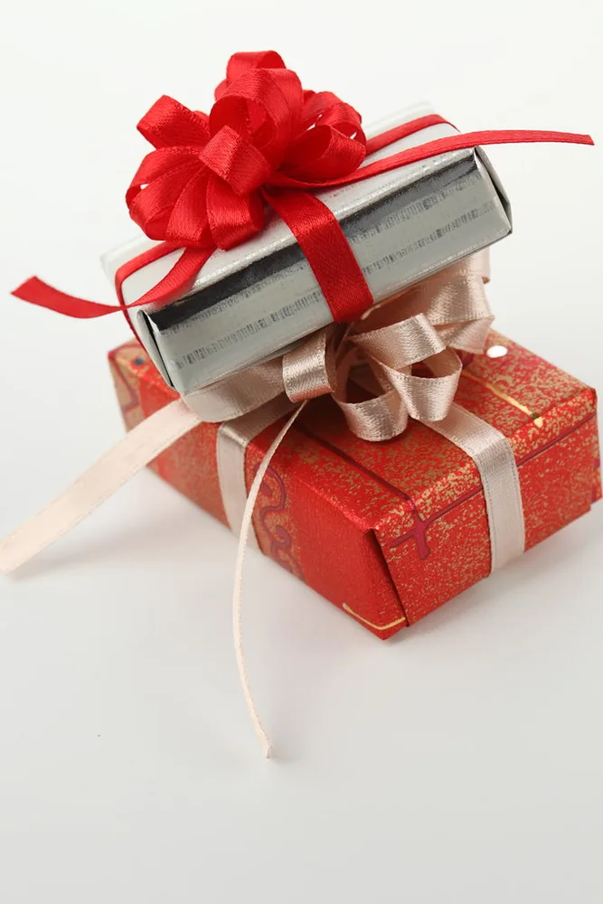 Personalised return gift box
